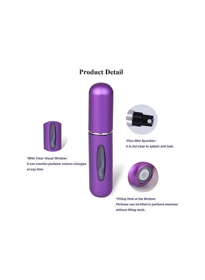 Gonice 3 PCS Mini refillable perfume Spray Scent Pump Case perfume atomizer Refillable Travel - Image 3