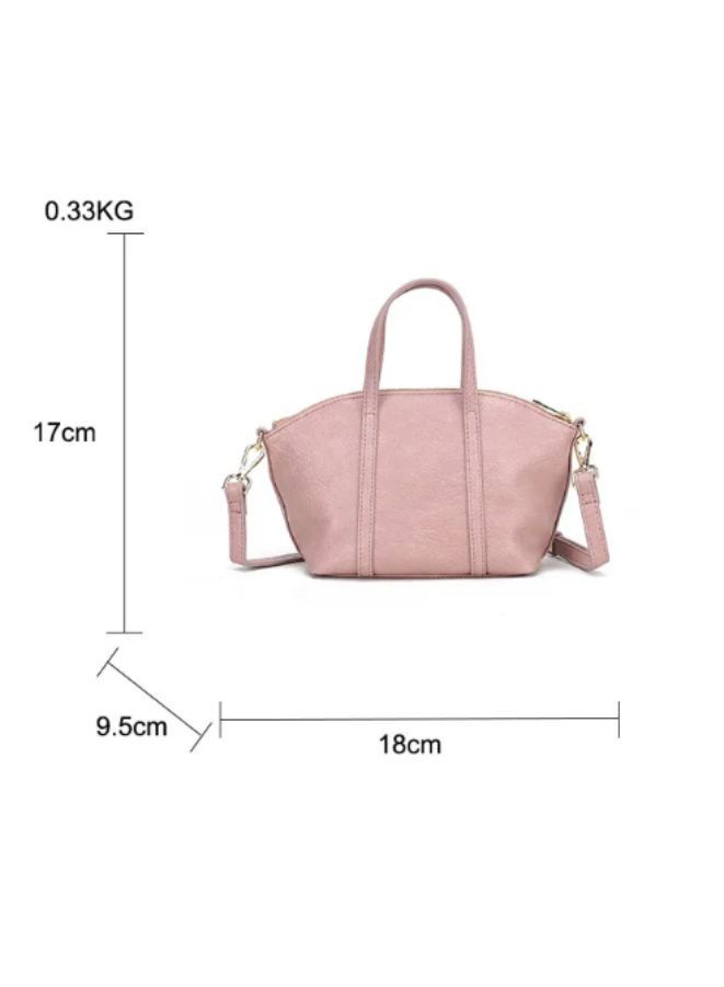 Chic Light Pink Leather Purse for Women - Elevate Your Style with a Touch of Feminine Flair - Image 3