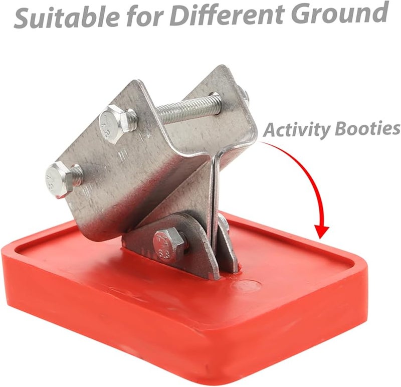 2Pcs Ladder Foot Mat Holder Stabilizer Pad Replacement Non Slip Rubber Pads - Image 5