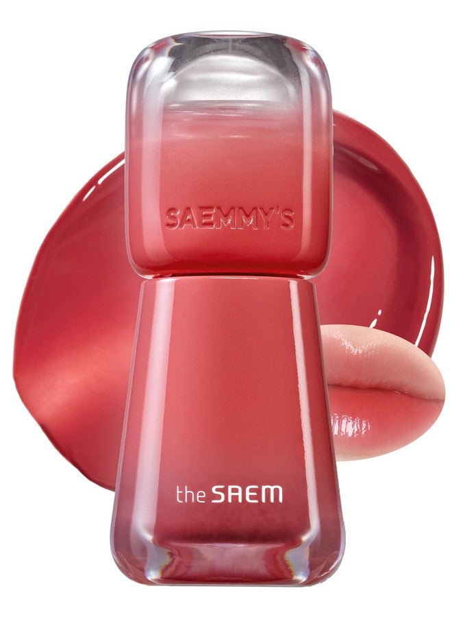 THESAEM Saemmy'S Ade Shot Tint - Korean Lip Titnt, Water Gel Lip Stain With Plump Glowy Moisturizing Finish, Buildable Radiant Gloss, Long-Lasting Comfort, 0.1 Fl.Oz. (05 Rose Hibiscus) - Image 1