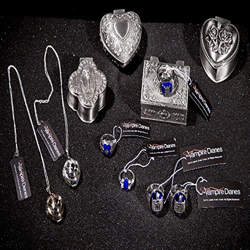 Youu UoYu The Vampire Diar.s Jewelry Stefan's Ring Elena Daylight Ring for Fans Jewelry for Men Women with Stickers 21 pcs - Image 4