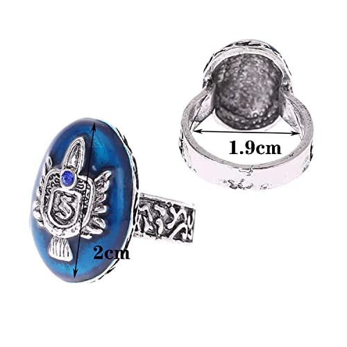 Youu UoYu The Vampire Diar.s Jewelry Stefan's Ring Elena Daylight Ring for Fans Jewelry for Men Women with Stickers 21 pcs - Image 3