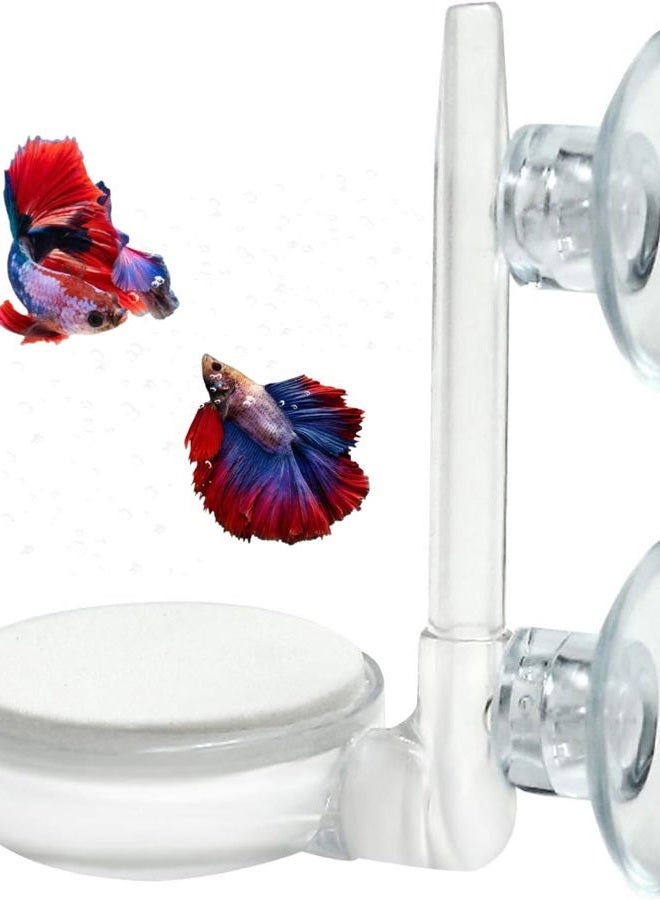 UPETTOOLS Aquarium Air Stone Fish Tank Nano Bubble Stone Kit with Control Valve Quiet Super-High Dissolved Oxygen Diffuser Makes Super Tiny Bubbles for Betta Fish & Small Tank - Image 1