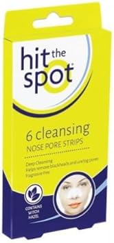 Generic Hit The Spot Oil Dirt Blackheads Cleaner Fragrance Free 6 Cleansing Nose Pore Stirps 