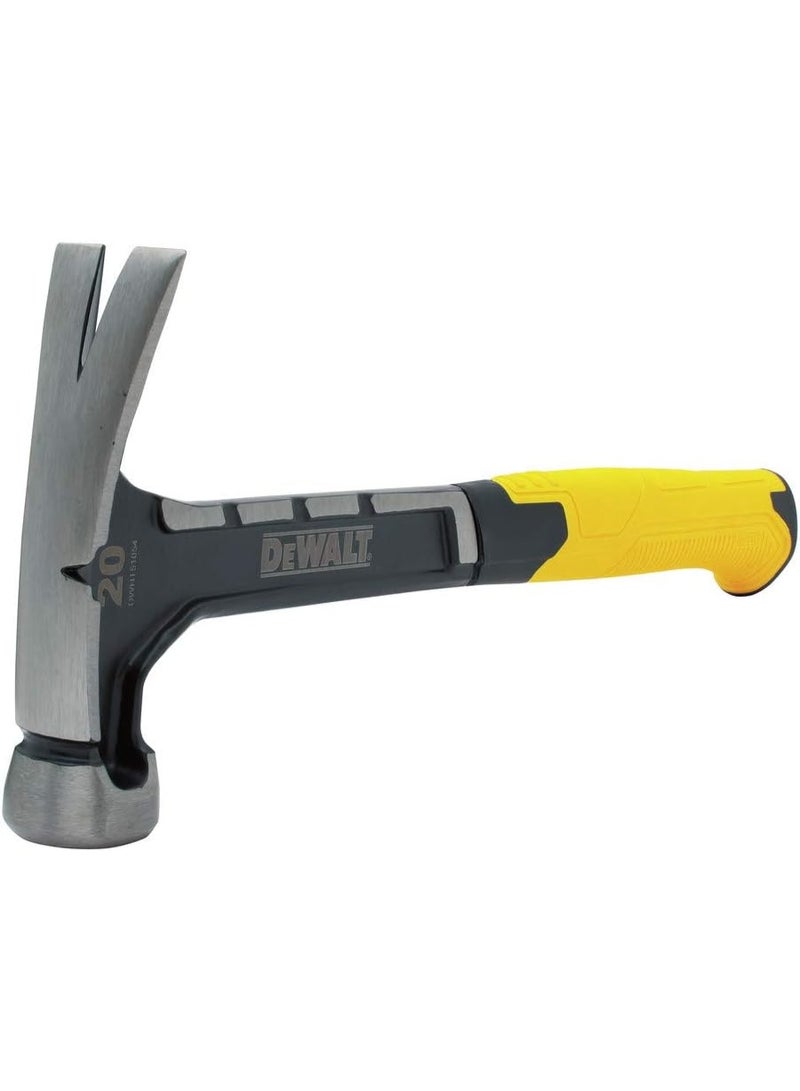 ديوالت مطرقة مخلب فولاذية قطعة واحدة من ديوالت DWHT0-51054 بوزن 20 أونصة (566 جرام) - Image 1