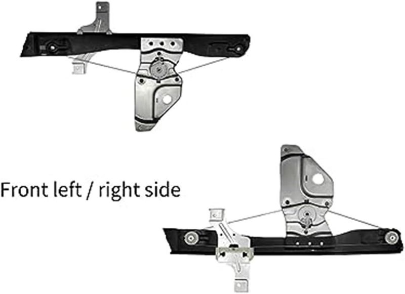 QASULER Front Door Power Window Regulator Assembly for Peugeot 508 SW - Image 3