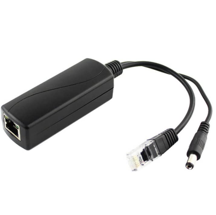 Paruht 5-Pack Power Over Ethernet Adapter PoE Splitter Active 48V to 12V Compatible with POE Devices Switches IP Camera IP Phone POE5 - Image 4