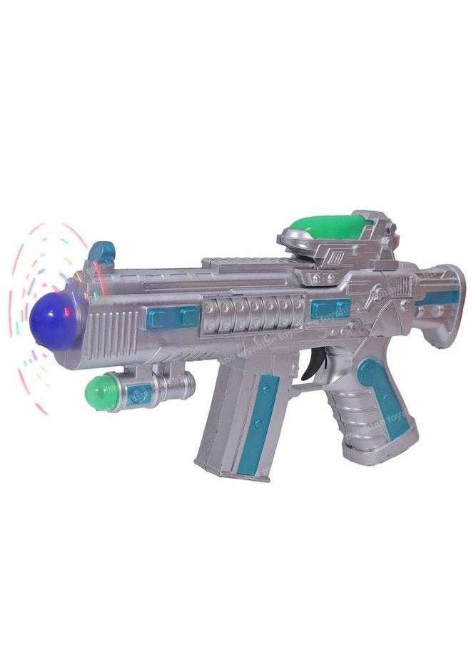 Toyshine Space Musical Toy Gun For Kids With Flashing Lights  - Image 2