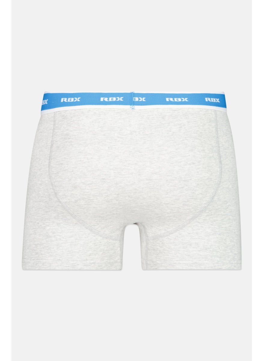 RBX - Men 3 Pcs Brand Logo Boxer Brief Set, Multicolor - Image 1