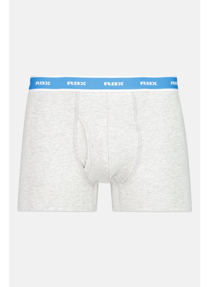 RBX - Men 3 Pcs Brand Logo Boxer Brief Set, Multicolor - Image 1