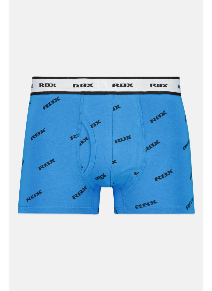 RBX - Men 3 Pcs Brand Logo Boxer Brief Set, Multicolor - Image 1
