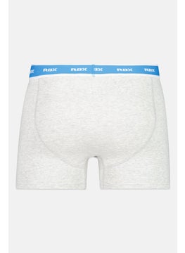 RBX Men 3 Pcs Brand Logo Boxer Brief Set, Multicolor  - Image 2