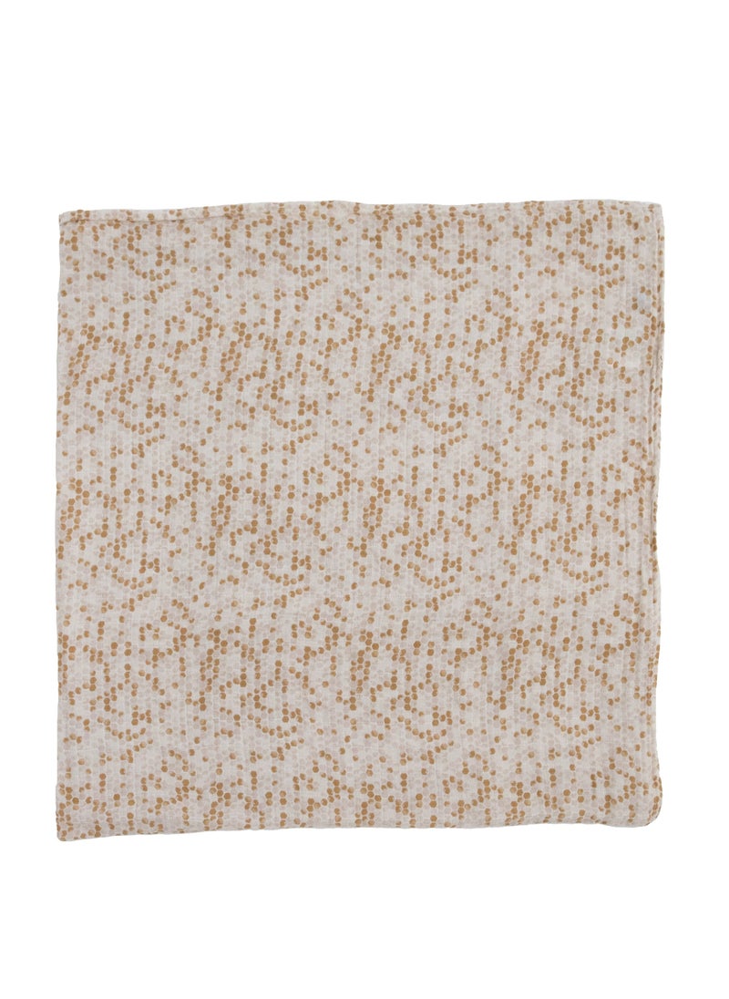 little unicorn - Cotton Muslin Swaddle Single Honeycomb - Image 1