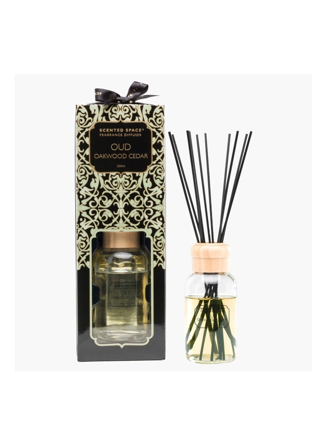 LIFESTYLE Oud Oakwood Cedar Fragrance Diffuser - Image 3