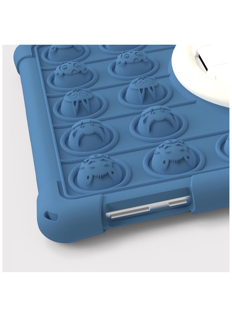 عام فقاعة الحال بالنسبة الشرف الوسادة 9 2024 12.1 بوصة ، الاطفال ودية لينة سيليكون قابل للتعديل حامل غطاء ل الشرف الوسادة 9 2024 11 12.1 بوصة ، مع حزام الكتف و بالسعة القلم - Image 3