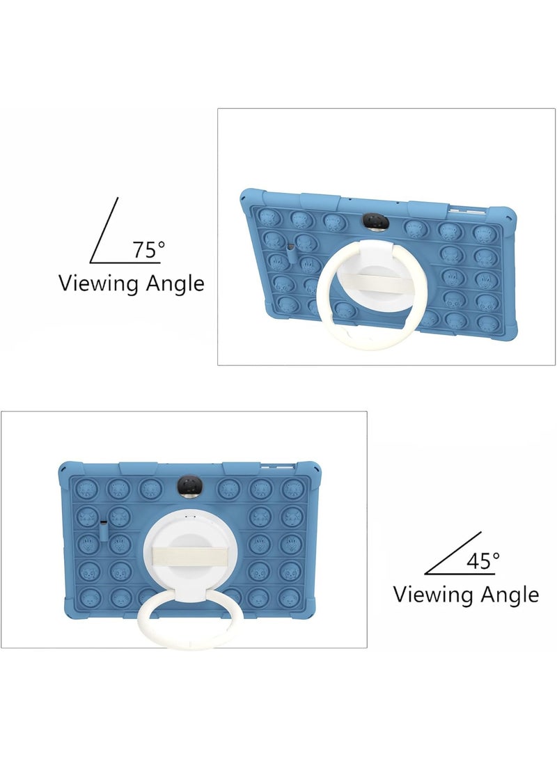 عام فقاعة الحال بالنسبة الشرف الوسادة 9 2024 12.1 بوصة ، الاطفال ودية لينة سيليكون قابل للتعديل حامل غطاء ل الشرف الوسادة 9 2024 11 12.1 بوصة ، مع حزام الكتف و بالسعة القلم - Image 4