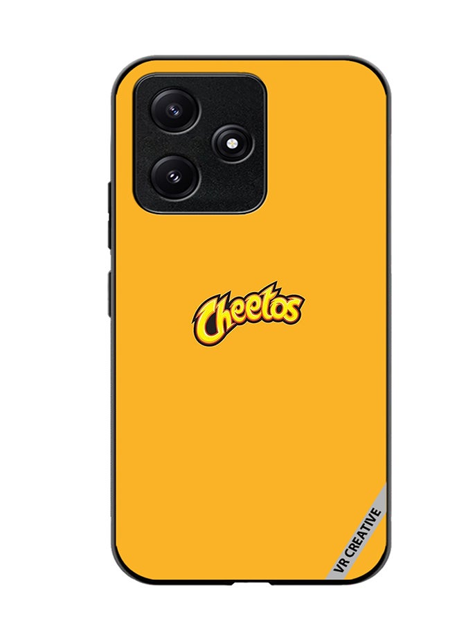 VR CREATIVE Protective Case Cover For Xiaomi Poco M6 Pro 5G Cheetos Design Multicolour - Image 1