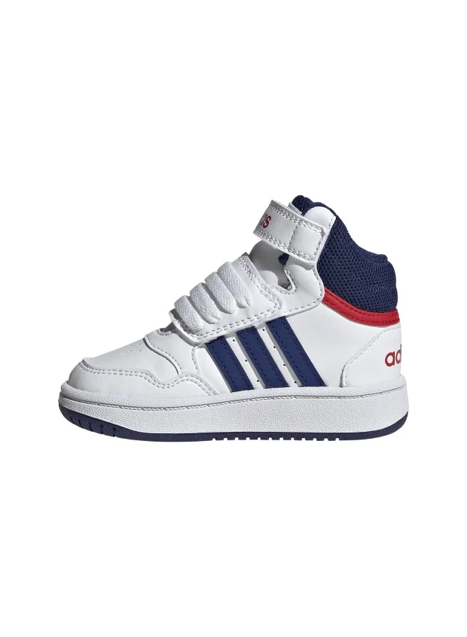 Adidas Hoops Mid 3.0 Ac I White Basketball Shoes 3K