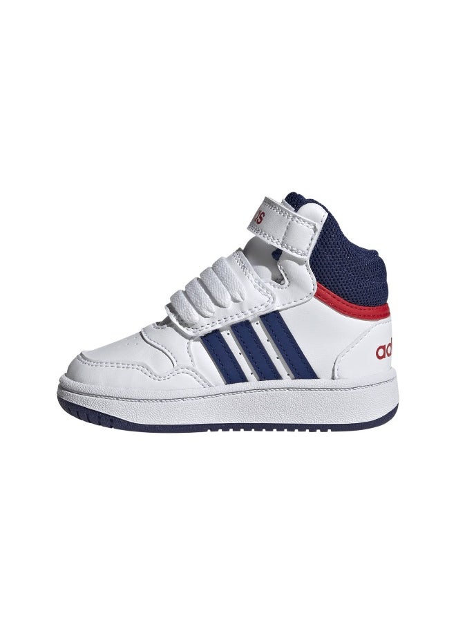 Adidas adidas Hoops Mid 3.0 Ac I White Basketball Shoes 3K  - Image 5