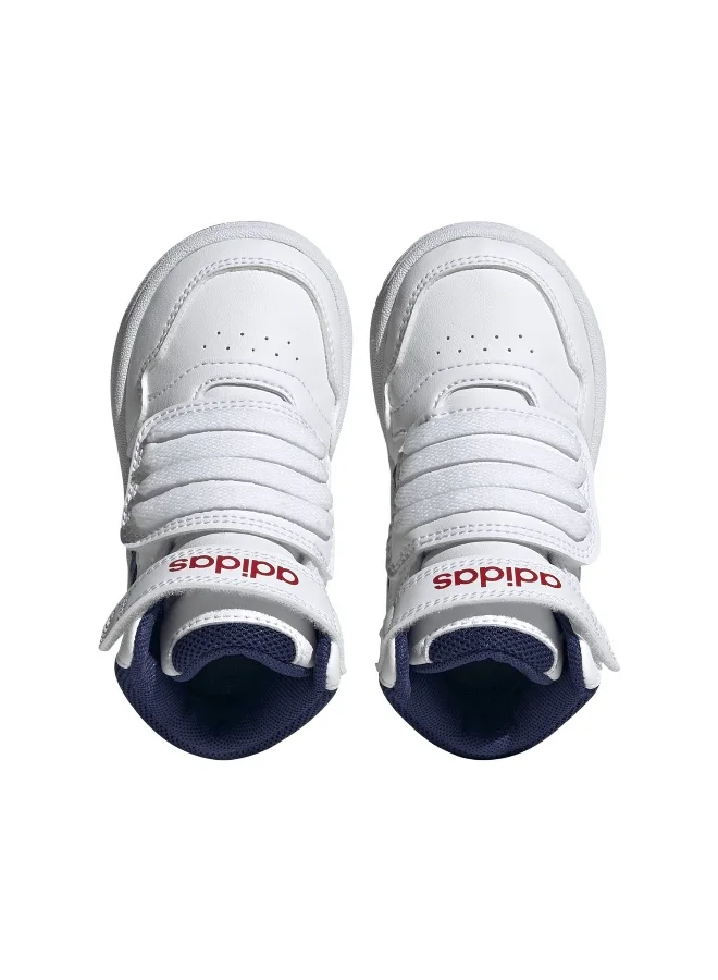 Adidas Hoops Mid 3.0 Ac I White Basketball Shoes 3K