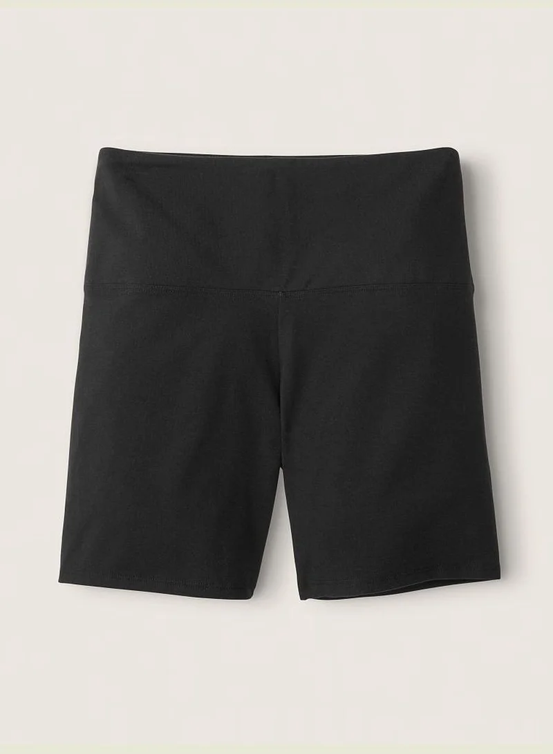 PINK 6" Cotton High Waist Biker Shorts