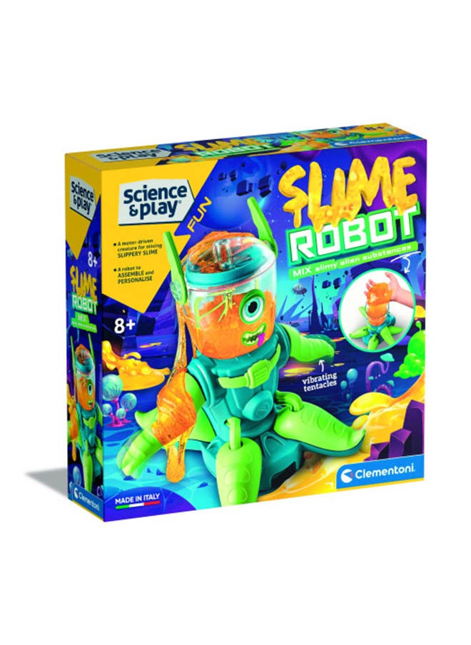 Clementoni Science And Play Slime Robot, Battery Operated | Educational & Learning Toys  - Image 1