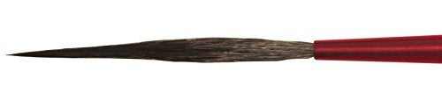 Mack Brush Andrew Mack Wizard Black Widow Scroll Striper Sizes 000, 00, 0, 1, 2 Set WBW - Image 5