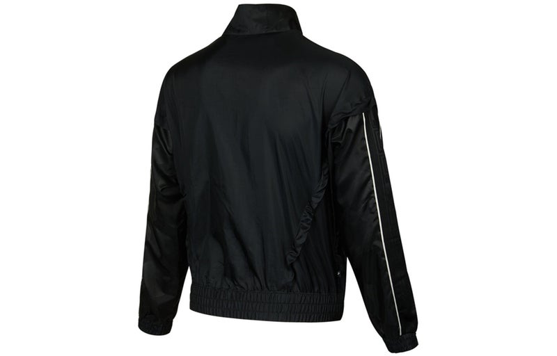Nike Men's Nike Lwt Track Jacket Athleisure Casual Sports Woven Stand Collar Black - Image 2