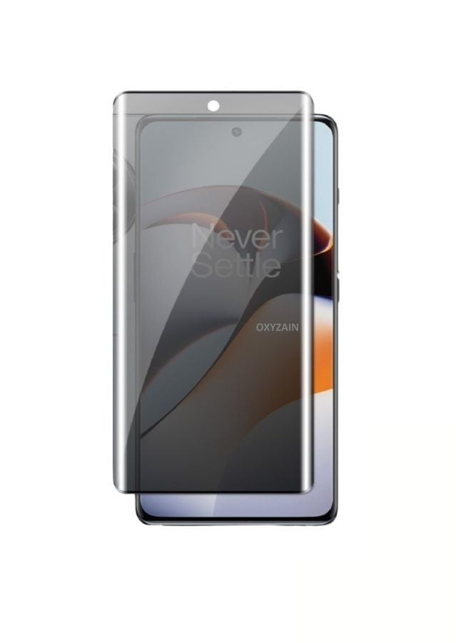 Privacy Screen Protector for OnePlus 12R, UV Protection, Fingerprint sensor compatible - Image 3