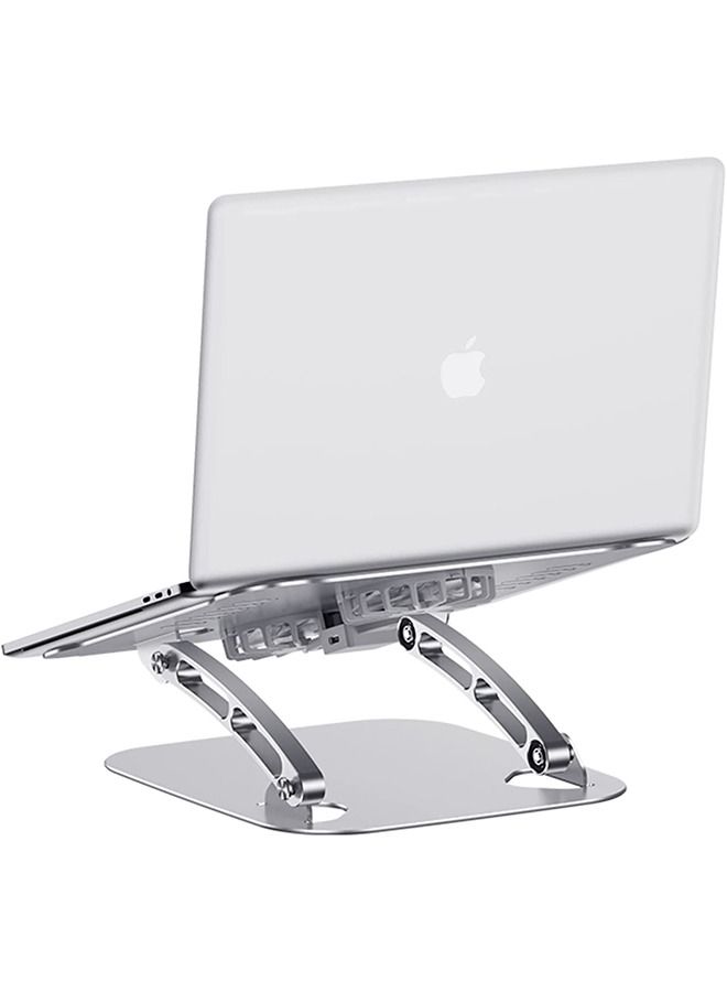Arabest Laptop Stand with Desk Fan Laptop Cooler Base Computer Folding Desk Compatible with Macbook Air Pro Dell Hp Acer Asus Huawei Xiaomi. - Image 5