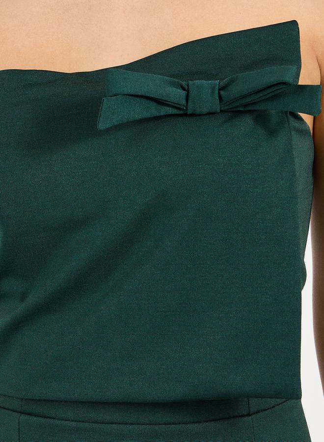 Styli Bow Strapless Dress  - Image 3