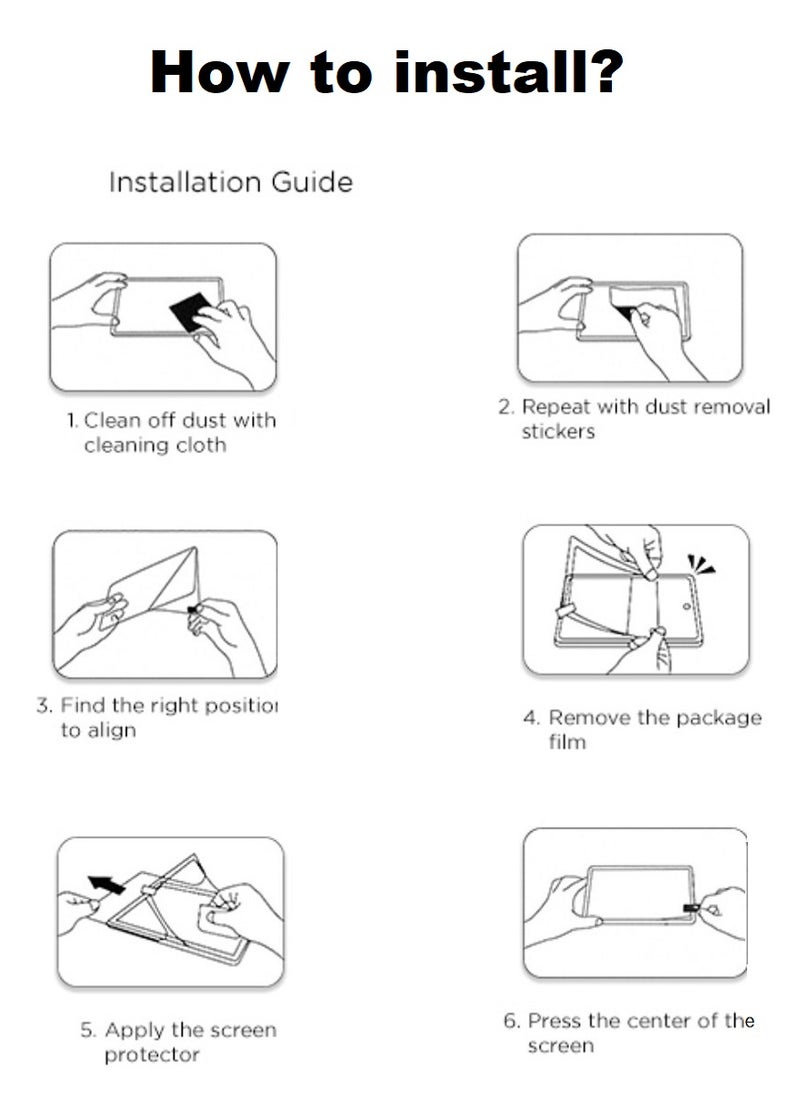 2 Pieces Tempered Glass Screen Protector Clear Designed For iPad 10.2 (2021) Full Screen Coverage And Bubble Free - Image 1