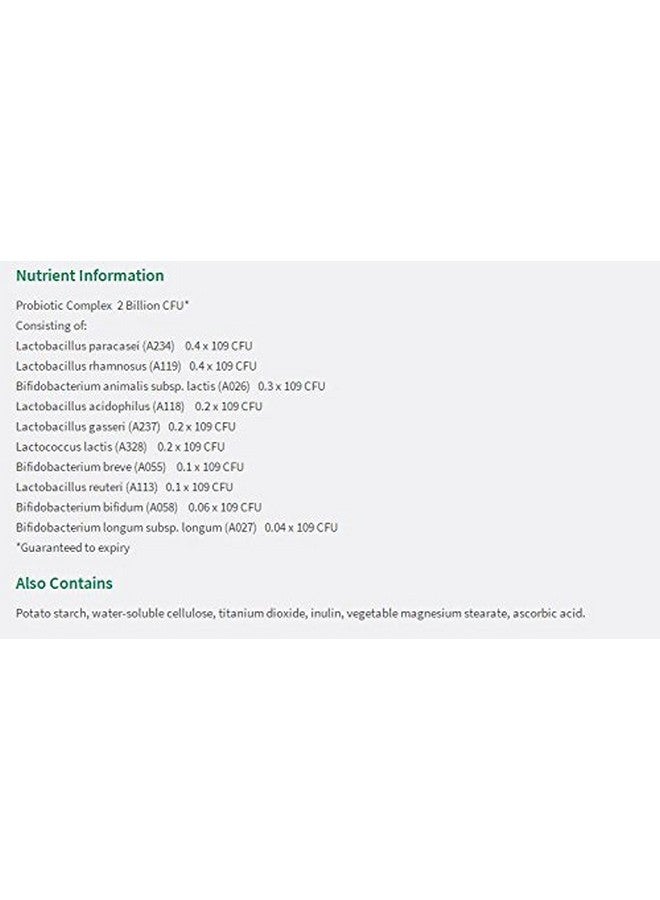 Jamieson Super Strain Acidophillus, 2 Billion Active Cells, 90 Vege caps - Image 2