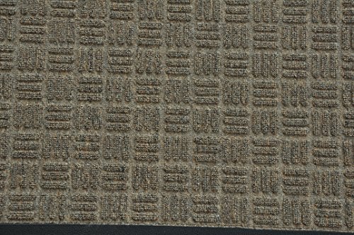 Kempf Water Retainer Front Door Mat, 24” x 36”, Brown, Outdoor Indoor Entrance, Non-Slip, Low Profile, Natural Rubber Doormat, Traps Dirt and Moisture - Image 4