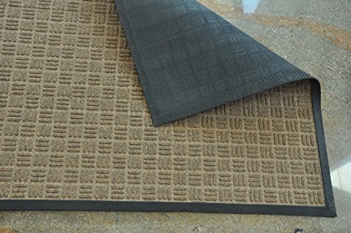 Kempf Water Retainer Front Door Mat, 24” x 36”, Brown, Outdoor Indoor Entrance, Non-Slip, Low Profile, Natural Rubber Doormat, Traps Dirt and Moisture - Image 5
