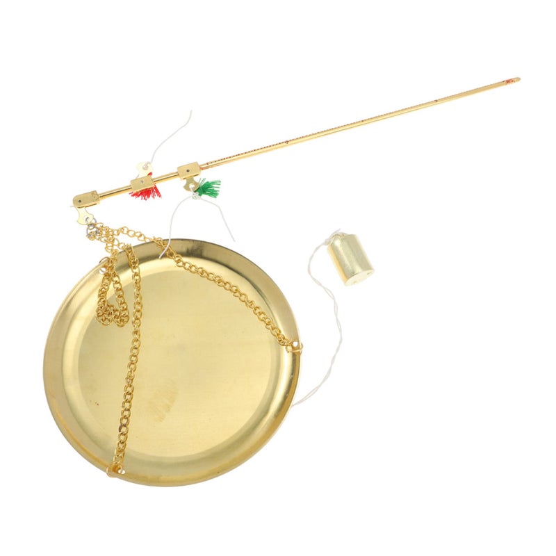 Vintage Copper Gram Scale For Tea Jewelry Medicine Accurate Weighing Plate - Image 2