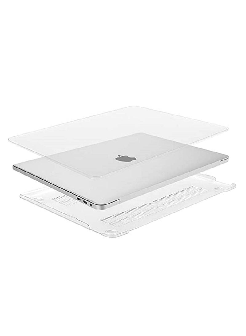 Protective Hard Shell Case Cover Compatible For MacBook New Pro 16" with Touch Bar Touch ID Model A2141 Release in 2019 Clear - Image 5