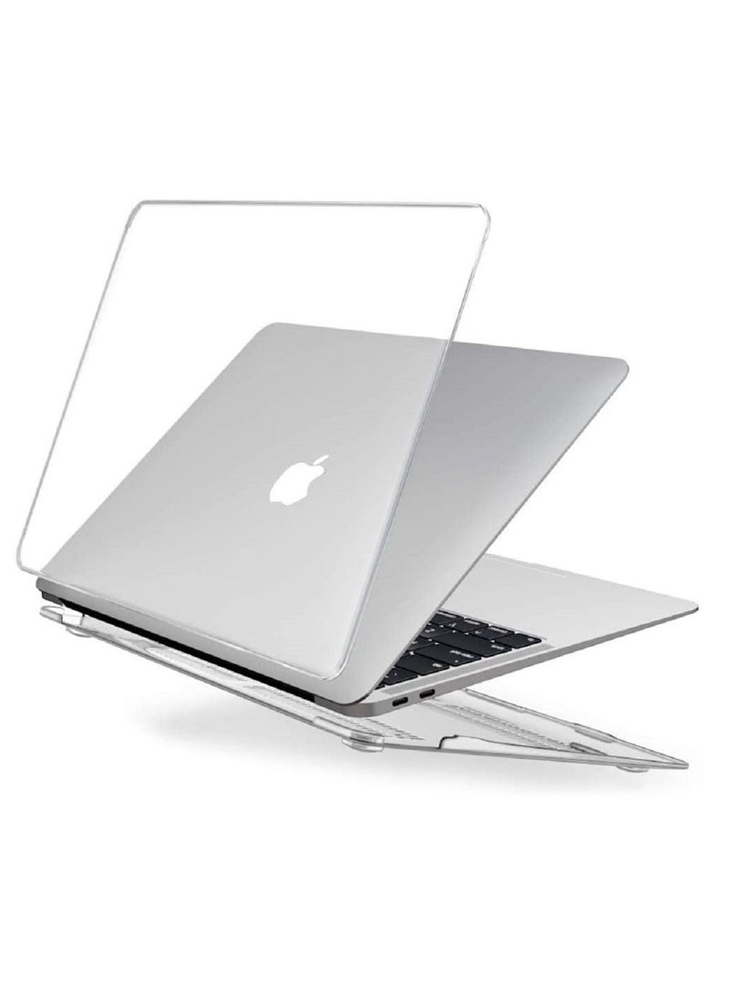 Protective Hard Shell Case Cover Compatible For MacBook New Pro 16" with Touch Bar Touch ID Model A2141 Release in 2019 Clear - Image 1