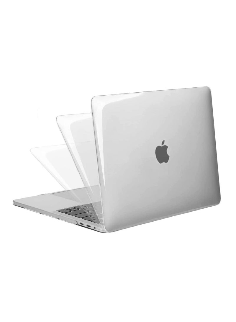 Protective Hard Shell Case Cover Compatible For MacBook New Pro 16" with Touch Bar Touch ID Model A2141 Release in 2019 Clear - Image 3