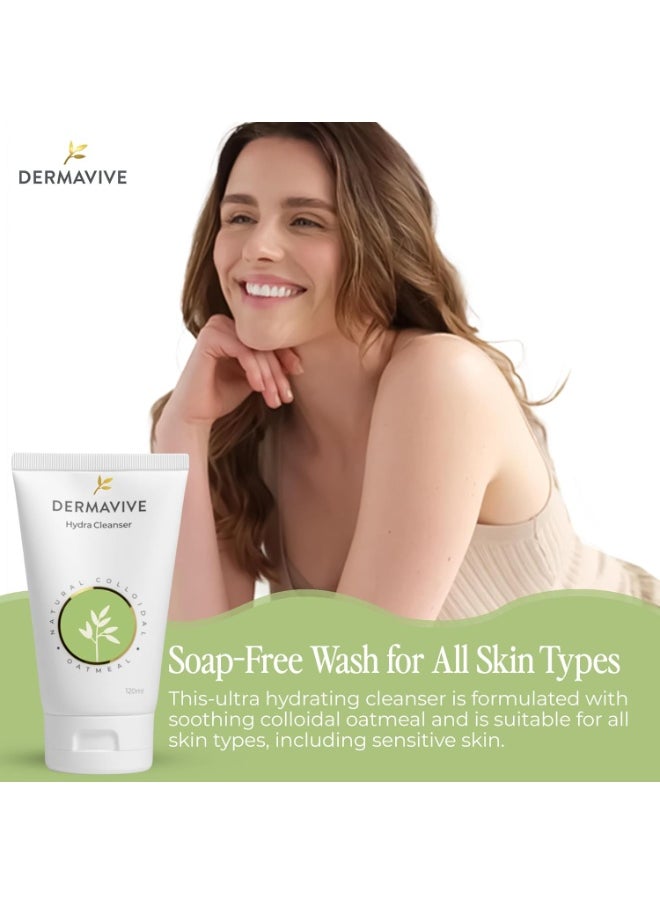 Dermavive Hydra Cleanser - 120 mL  - Image 5