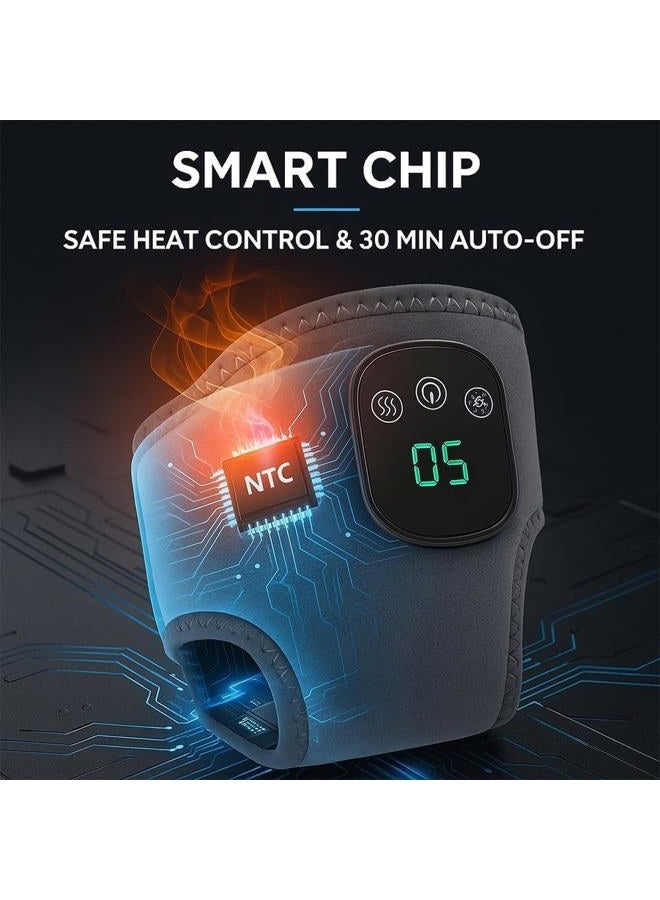 EEOO Foot Massager, Portable Foot Renew Triple Method Massager Customizable Massage, Wireless Feet Massagers for Neuropathy for Home/Office/Travel - Image 4