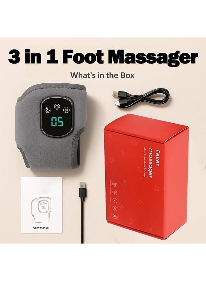 EEOO Foot Massager, Portable Foot Renew Triple Method Massager Customizable Massage, Wireless Feet Massagers for Neuropathy for Home/Office/Travel - Image 5