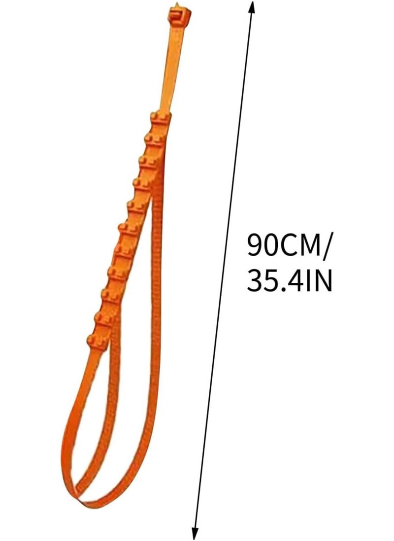 Generic - Snow Tire Chains for Car, 10 Pcs Portable Anti-skid Chains, Adjustable Durable Universal Tire Chains, Winter Emergency Accessories for Snow Ice Sand Mud Road (20) - Image 1