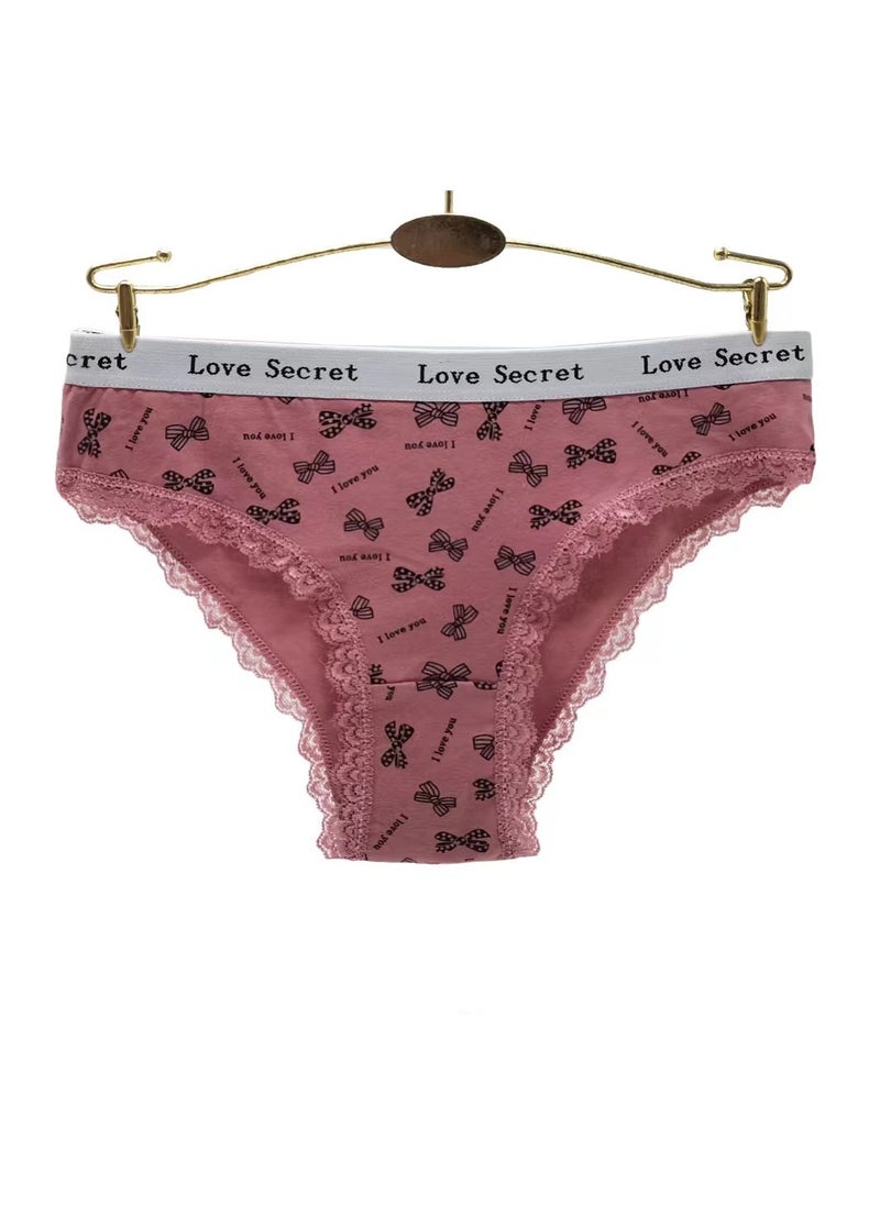 Zeemey - Zeemey 6-Piece Cotton Bikini Breathable Panties Low Waist Fashionable Ladies - Image 1