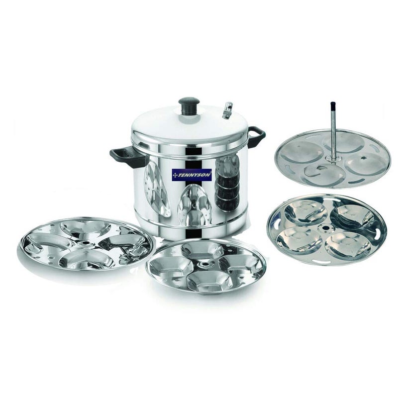 TENNYSON Square IDLI Maker SRH4 Silver - Image 1