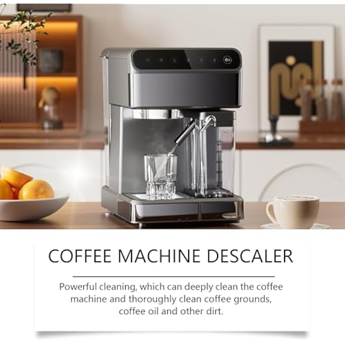 Jakehoe Coffee Machine Descaler 2 Pcs Coffee Machine Descaler 2Pc Universal Descaling Solution For Cleaning  Maintaining Makers And Espresso Machines For Effective Descaling - Image 4