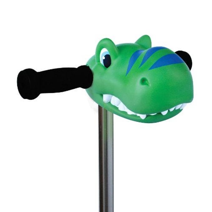 Scootaheadz Dinosaur Scooter Accessories Personalize Your Boys Ride Dino Scooter Head for Kids Toys for Boys Ages 3 and Up Danny Dino in Green - Image 1