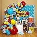 Beaumode Boy Story Balloon Arch Blue Red Yellow Garland Kit for Its a Boy Story Baby Boy Shower Western Cowboy Space Adventure Theme Kids Birthday Party Decorations Blue Red Yellow - Image 4