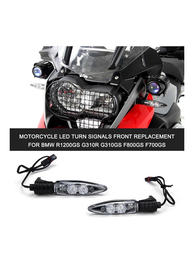 Loquat Motorcycle LED Turn Signals Indicators Light - Image 2