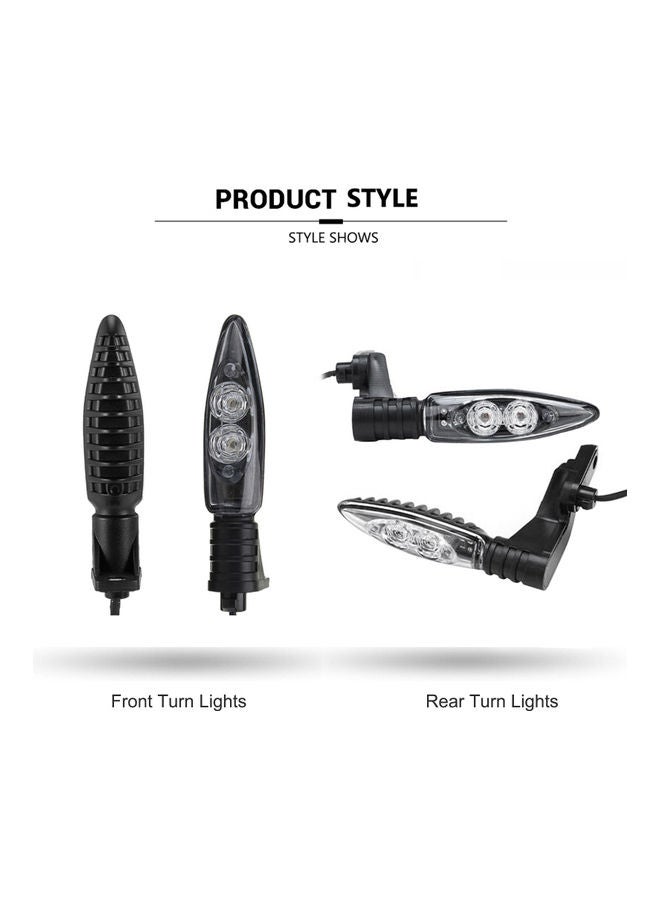 Loquat Motorcycle LED Turn Signals Indicators Light - Image 5